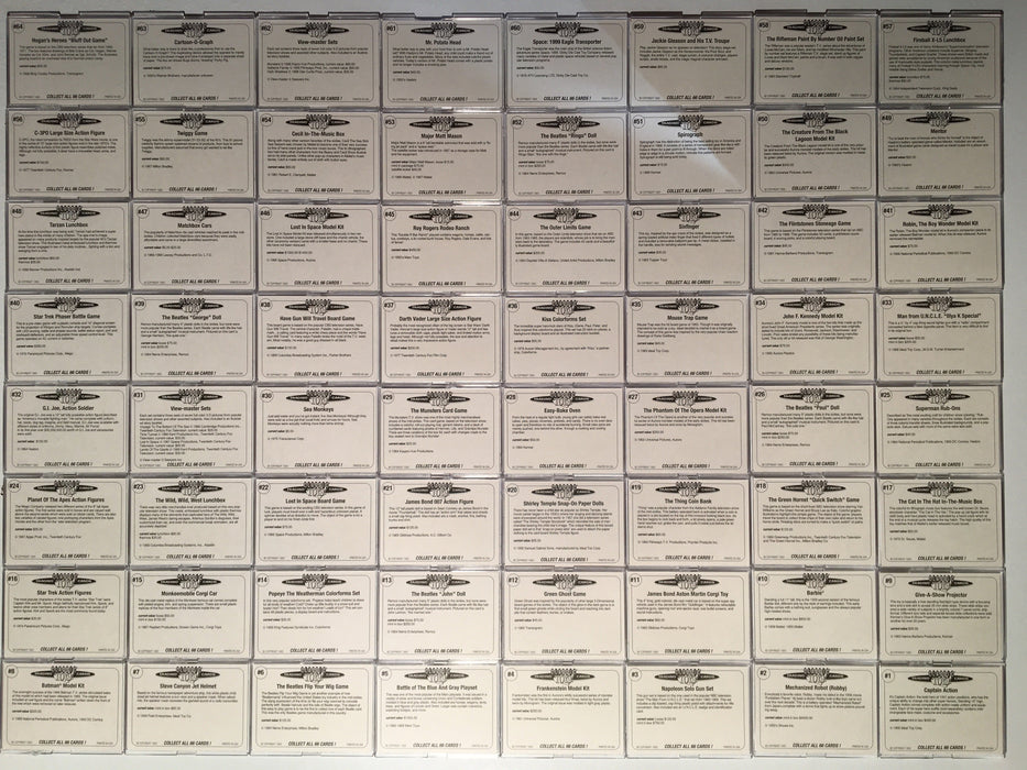 Classic Toys Card Set 66 Cards by Classic Toys Trading Cards 1993   - TvMovieCards.com