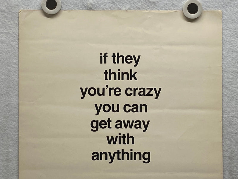 1974 The Crazy World of Julius Vrooder Insert Movie Poster 14x36 Timothy Bottoms   - TvMovieCards.com