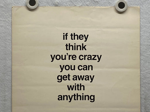 1974 The Crazy World of Julius Vrooder Insert Movie Poster 14x36 Timothy Bottoms   - TvMovieCards.com