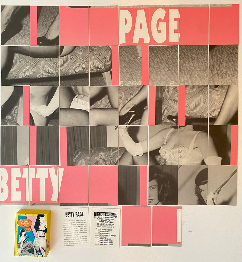 1992 Betty Page Series Two Factory Trading Card Set 42 Cards Mother Productions   - TvMovieCards.com