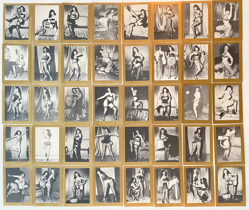 1993 Betty Page Forty Private Peaks Factory Trading Card Set 40 Cards   - TvMovieCards.com