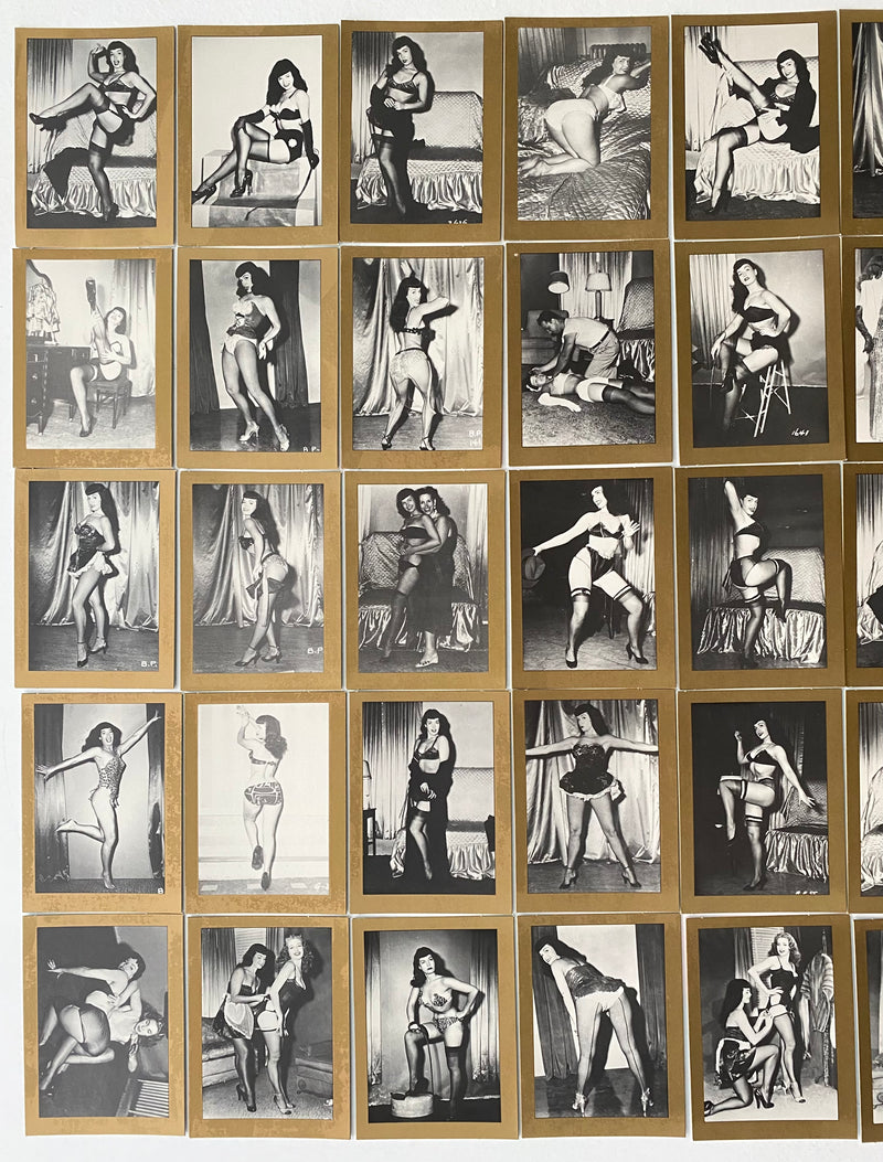 1993 Betty Page Forty Private Peaks Factory Trading Card Set 40 Cards   - TvMovieCards.com