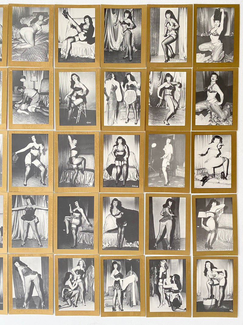 1993 Betty Page Forty Private Peaks Factory Trading Card Set 40 Cards   - TvMovieCards.com
