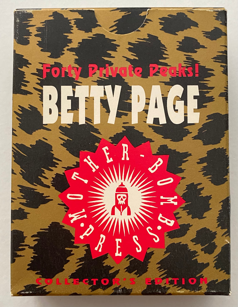 1993 Betty Page Forty Private Peaks Factory Trading Card Set 40 Cards   - TvMovieCards.com