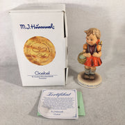 Goebel Hummel Figurine # 81 2/0 "School Girl" TMK7 Master Painter Signed 4"   - TvMovieCards.com
