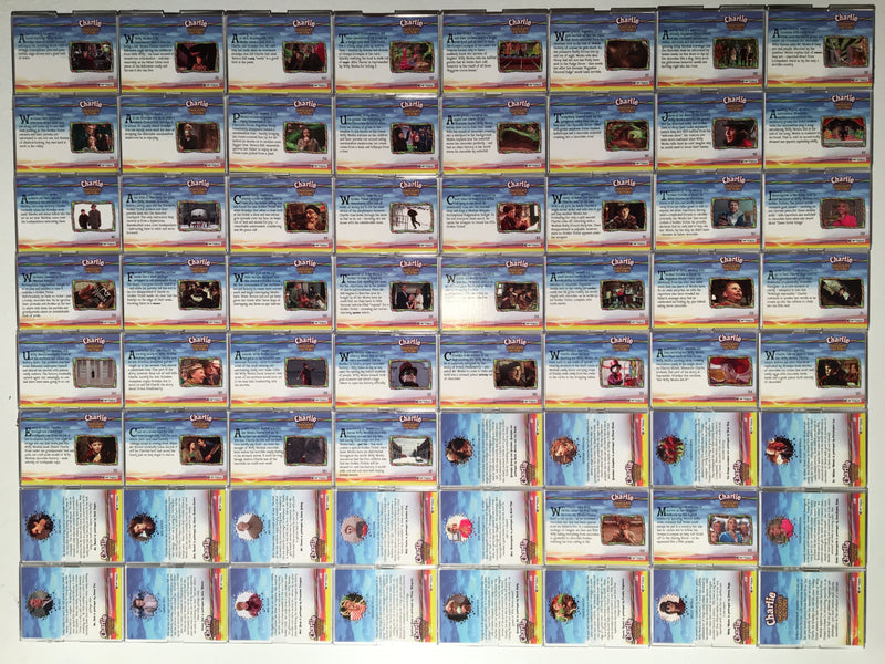 Charlie & Chocolate Factory Base Card Set 90 Cards Artbox 2005   - TvMovieCards.com