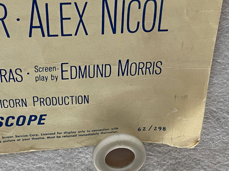 1962 The Savage Guns Insert Movie Poster 14x36 Richard Basehart, Paquita Rico   - TvMovieCards.com