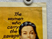 1962 The Savage Guns Insert Movie Poster 14x36 Richard Basehart, Paquita Rico   - TvMovieCards.com