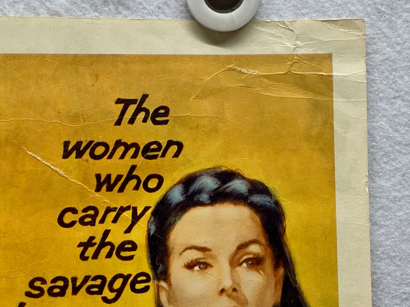 1962 The Savage Guns Insert Movie Poster 14x36 Richard Basehart, Paquita Rico   - TvMovieCards.com