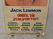 1963 Under the Yum Yum Tree Insert Movie Poster 14x36 Jack Lemmon, Carol Lynley   - TvMovieCards.com