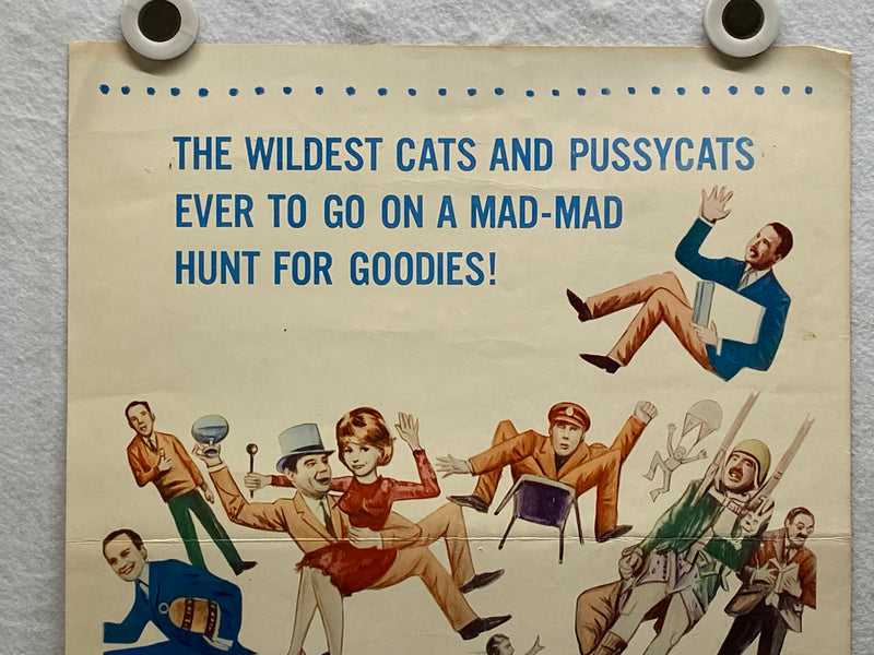 1965 You Must Be Joking! Insert Movie Poster 14x36 Michael Callan Lionel Jeffrie   - TvMovieCards.com