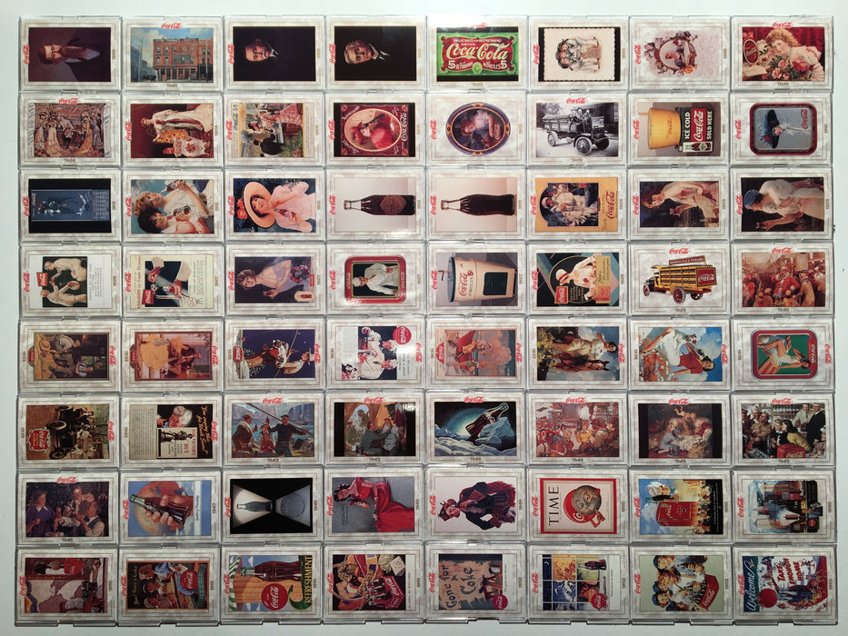 Coca Cola Collection Series 1 Base Card Set 100 Cards 1993   - TvMovieCards.com