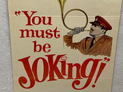 1965 You Must Be Joking! Insert Movie Poster 14x36 Michael Callan Lionel Jeffrie   - TvMovieCards.com