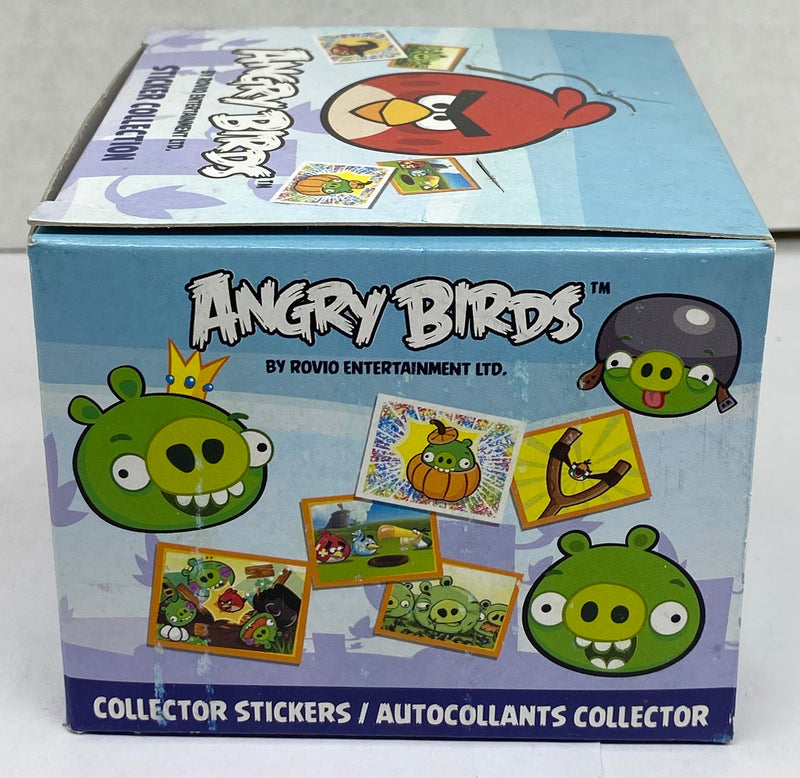 2012 Angry Birds Album Sticker Trading Card Box 50 Packs Rovio   - TvMovieCards.com
