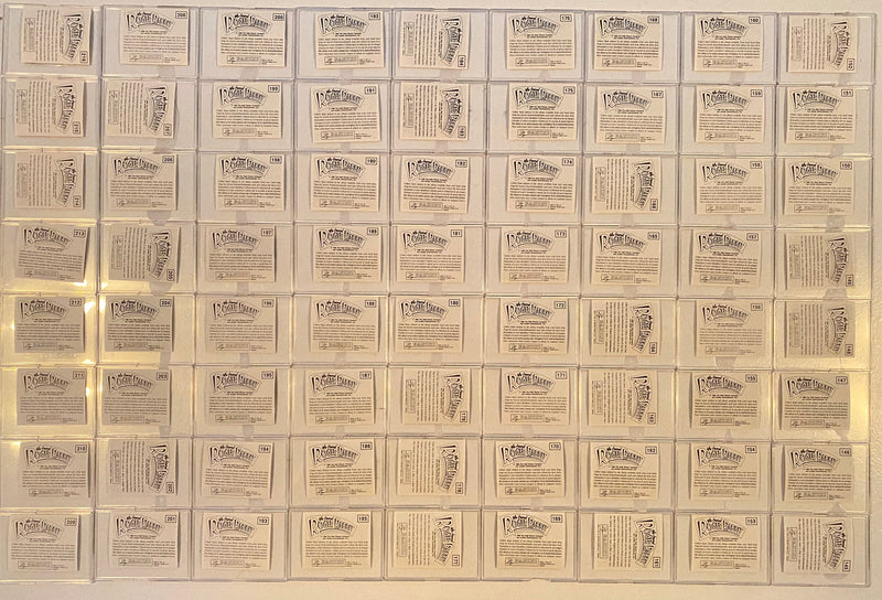 1988 Who Framed Roger Rabbit Album Stickers Card Set 216 Cards Panini   - TvMovieCards.com