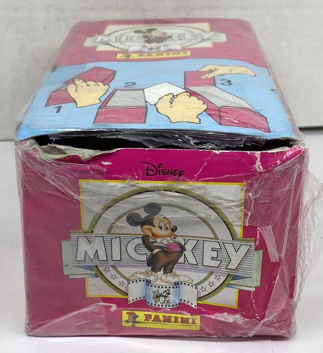 1991 Mickey Mouse Album Sticker Box 100 Packs Sealed Topps Panini Disney   - TvMovieCards.com