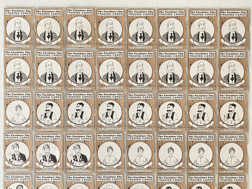 The Furniture City Trading Card Set "History of Furniture and Design" 51 Cards   - TvMovieCards.com
