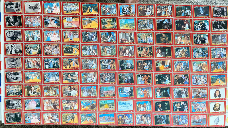 1990 Wizard of Oz Factory Trading Base Card Set 110 Cards Judy Garland Pacific   - TvMovieCards.com