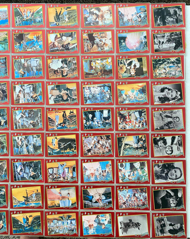 1990 Wizard of Oz Factory Trading Base Card Set 110 Cards Judy Garland Pacific   - TvMovieCards.com