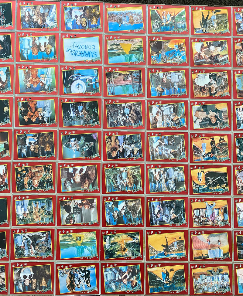 1990 Wizard of Oz Factory Trading Base Card Set 110 Cards Judy Garland Pacific   - TvMovieCards.com