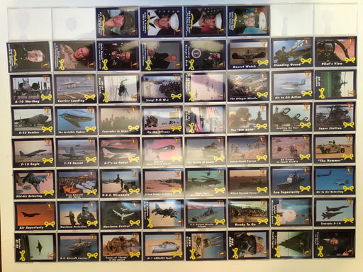 Desert Storm Operation Yellow Ribbon Commemorative Edition Factory Card Set   - TvMovieCards.com