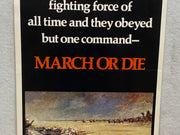 1977 March or Die Insert Movie Poster 14x36 Gene Hackman, Terence Hill   - TvMovieCards.com