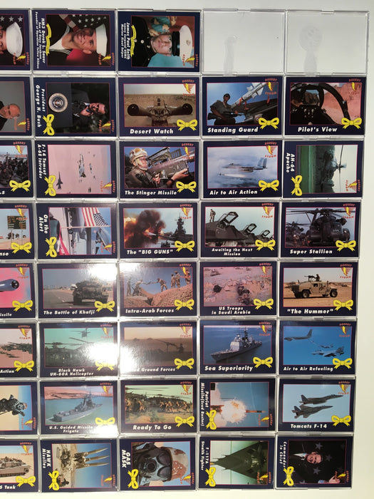 Desert Storm Operation Yellow Ribbon Commemorative Edition Factory Card Set   - TvMovieCards.com