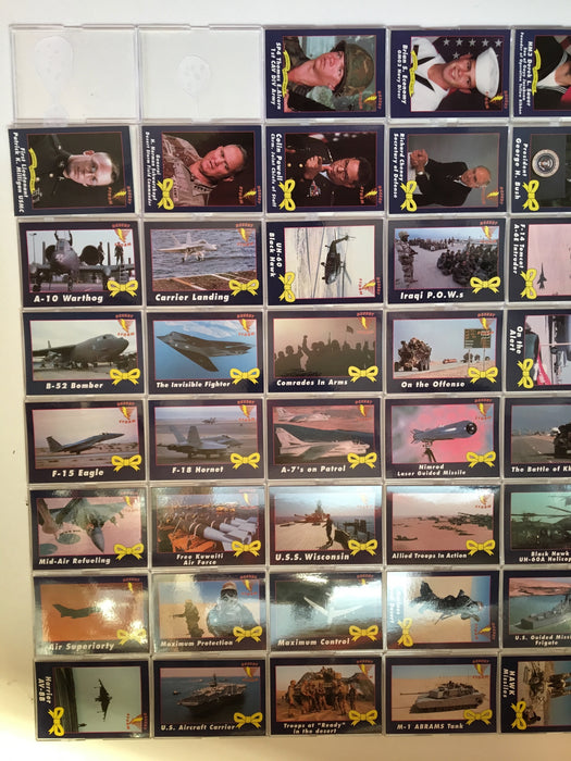 Desert Storm Operation Yellow Ribbon Commemorative Edition Factory Card Set   - TvMovieCards.com