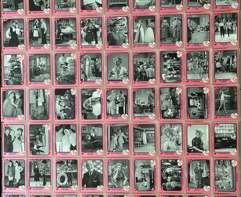 Lucy I Love Pink Front Factory Card Set 110 Cards Unsealed Pacific 1991   - TvMovieCards.com