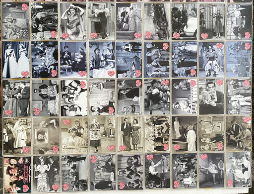 Lucy I Love Lucy 50th Anniversary Base Card Set 72 Cards Dart Flipcards 2001   - TvMovieCards.com