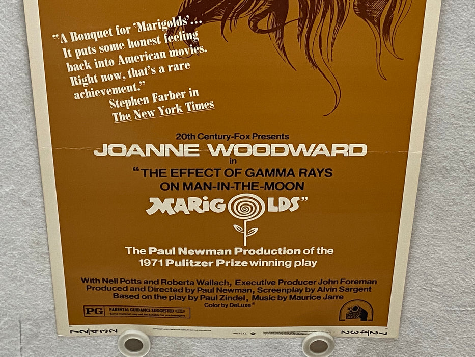 The Effect of Gamma Rays on Man-in-the-Moon Marigolds Insert 14x36 Movie Poster   - TvMovieCards.com