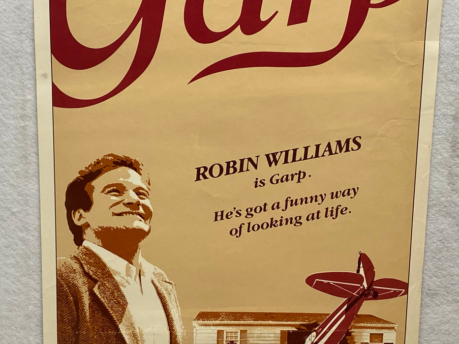 1982 The World According to Garp Insert 14x36 Movie Poster Robin Williams   - TvMovieCards.com