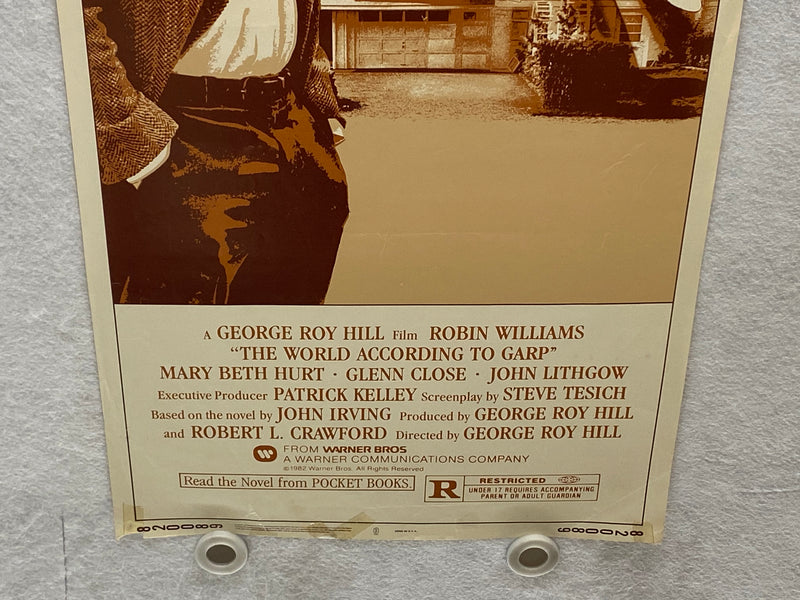 1982 The World According to Garp Insert 14x36 Movie Poster Robin Williams   - TvMovieCards.com