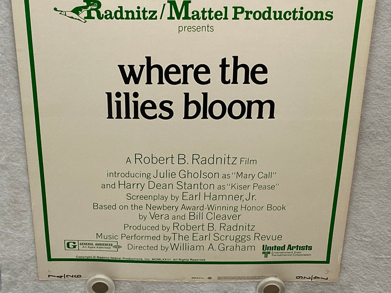 1974 Where the Lilies Bloom Insert 14x36 Movie Poster Julie Gholson Jan Smithers   - TvMovieCards.com