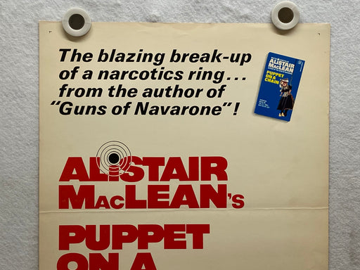 1971 Puppet on a Chain Insert 14 x 36 Movie Poster Sven-Bertil Taube   - TvMovieCards.com