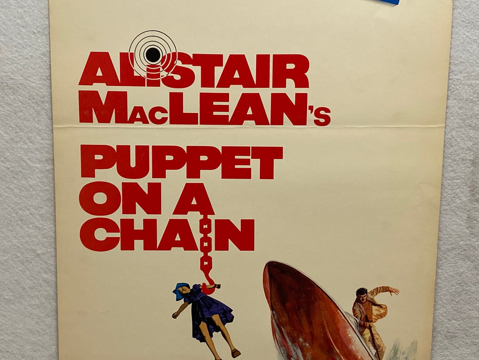 1971 Puppet on a Chain Insert 14 x 36 Movie Poster Sven-Bertil Taube   - TvMovieCards.com