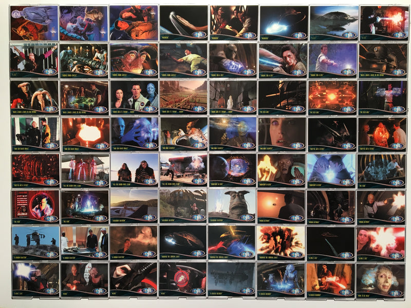 Farscape Season 1 Base Card Set 72 Cards Rittenhouse 2000 - TvMovieCards.com
