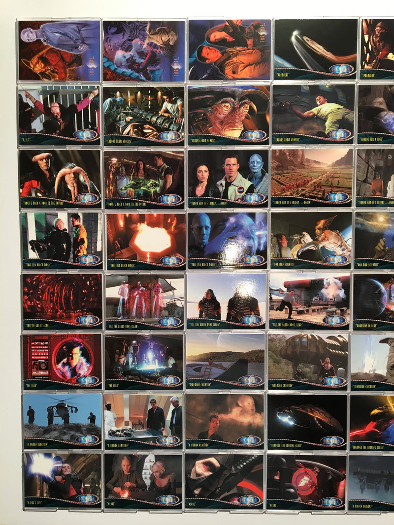 Farscape Season 1 Base Card Set 72 Cards Rittenhouse 2000 - TvMovieCards.com