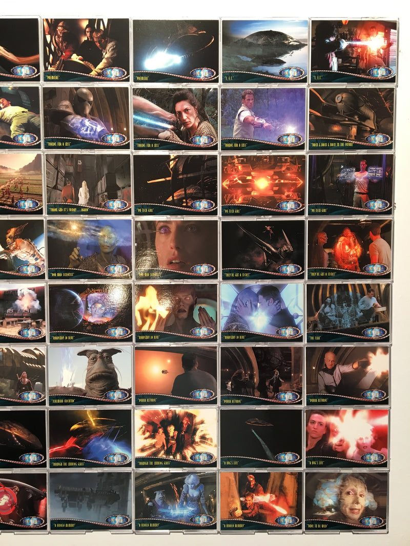 Farscape Season 1 Base Card Set 72 Cards Rittenhouse 2000 - TvMovieCards.com