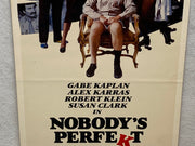 1981 Nobody's Perfekt Insert 14 x 36 Movie Poster Gabe Kaplan, Alex Karras   - TvMovieCards.com