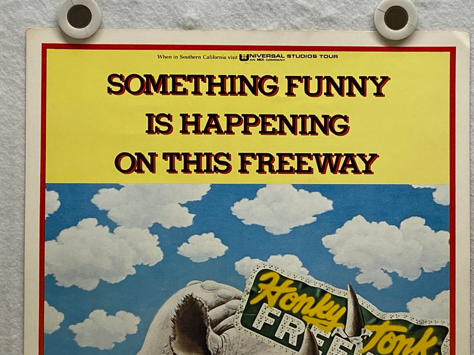 1981 Honky Tonk Freeway Insert 14 x 36 Movie Poster David Rasche, Paul Jabara   - TvMovieCards.com