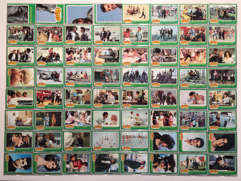 Grease Movie Series 2 Vintage Card Set 66 Cards Topps 1978   - TvMovieCards.com