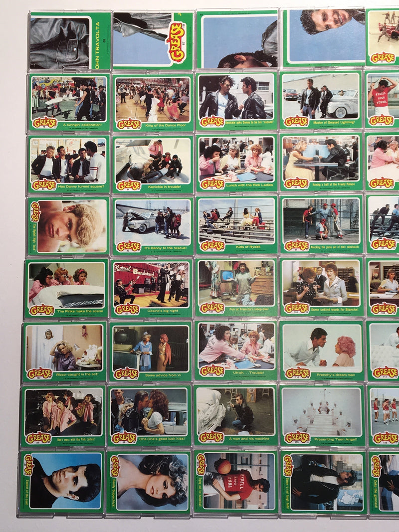 Grease Movie Series 2 Vintage Card Set 66 Cards Topps 1978   - TvMovieCards.com