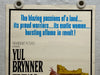 1967 The Long Duel Insert 14 x 36 Movie Poster Yul Brynner, Trevor Howard   - TvMovieCards.com