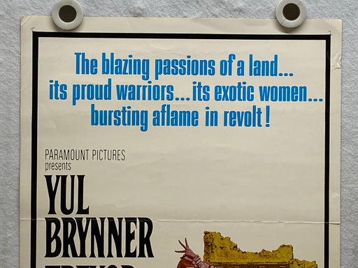 1967 The Long Duel Insert 14 x 36 Movie Poster Yul Brynner, Trevor Howard   - TvMovieCards.com