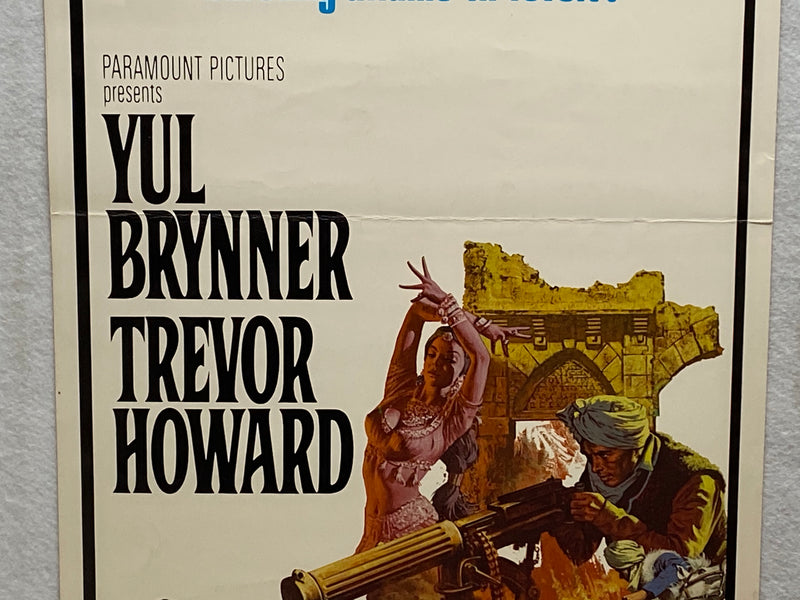 1967 The Long Duel Insert 14 x 36 Movie Poster Yul Brynner, Trevor Howard   - TvMovieCards.com