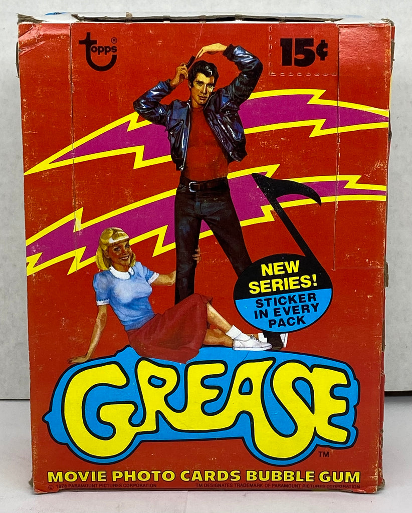 1978 Topps Grease Series 2 Movie Vintage FULL 36 Pack Trading Card 1978 Topps Grease Series 2 Movie Vintage FULL 36 Pack Trading Card