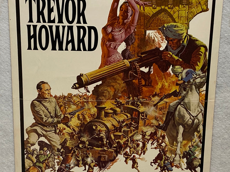 1967 The Long Duel Insert 14 x 36 Movie Poster Yul Brynner, Trevor Howard   - TvMovieCards.com