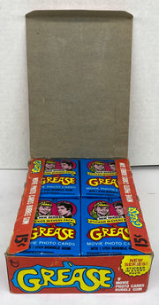 1978 Topps Grease Series 2 Movie Vintage FULL 36 Pack Trading Card Wax Box   - TvMovieCards.com