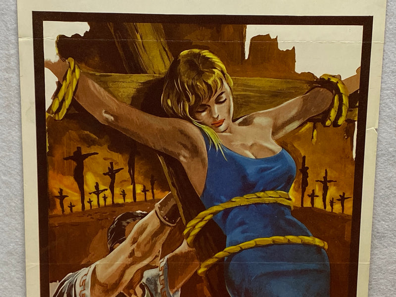 1960 The Sword and the Cross Insert 14 x 36 Movie Poster Gianna Maria Canale   - TvMovieCards.com